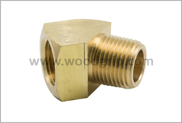 Brass 45 Degree Male Female Elbow Extruded Brass 45 Degree Male Female Elbow Extruded