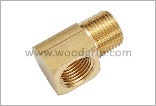 Brass 90 Degree Male Female Elbow Extruded Brass 90 Degree Male Female Elbow Extruded